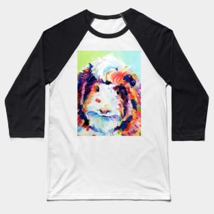 Abyssinian Guinea Pig Baseball T-Shirt